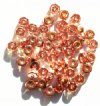 50 3x6mm Faceted Cr...